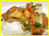 Balti fish curry