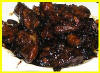 Be celeng base manis (Pork with sweet soy sauce)