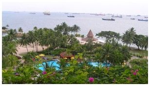 Sentosa Island resort- click for full-size beauty