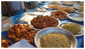 Deep fried Iftar food