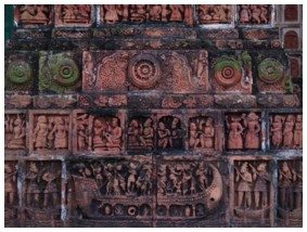 Details from Kantanagar temple