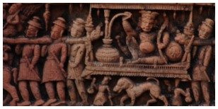 Details from Kantanagar temple