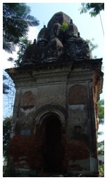 Deserted Hindu temple in Rajshahi