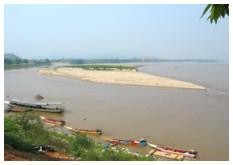 Border between Thailand, Myanmar and Laos